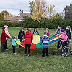 6' Multi-Coloured Parachute 