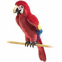 Scarlet Macaw Puppet