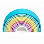 Pastel Rainbow Teether Toy - 12 Piece