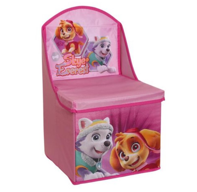 Paw Patrol Storage Chair Pink Toy Sense