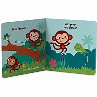 Wiggle Wiggle Monkey Around - Board Book
