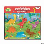 My First Wooden Puzzle - Dinosaurs - Peaceable Kingdom