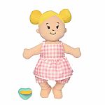 Wee Baby Stella Doll - Peach with Blonde Buns