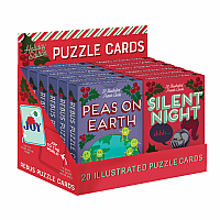 Silent Night/Peas on Earth Holiday Puzzle Cards.