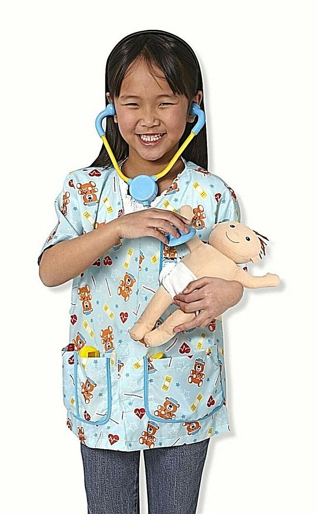 Pediatric Nurse Role Play Costume. Toy Sense