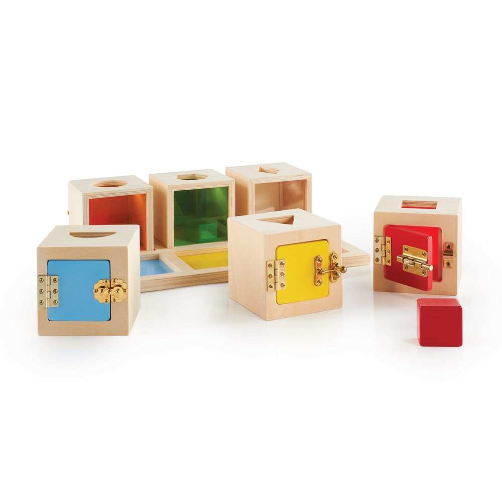 Peekaboo Lock Boxes. Toy Sense