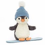 Peanut Penguin Snowboarding - Jellycat