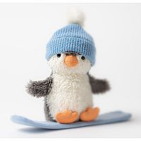 Peanut Penguin Snowboarding - Jellycat
