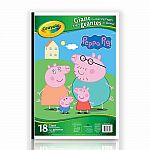 Crayola Giant Colouring Pages - Peppa Pig.
