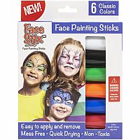 Face Stix - Face Painting 6 Pack