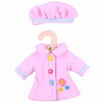 Doll Pink Hat & Coat - Small