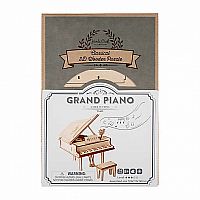 Grand Piano - Classical 3D Wooden Puzzle 