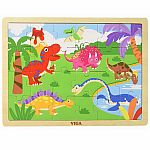 Dinosaur Wooden Tray Puzzle