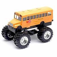 School Bus Large Wheels