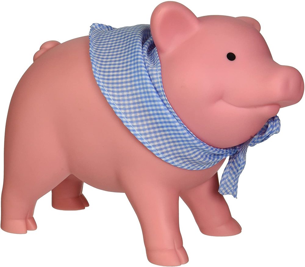 Penny the Pig Rubber Piggy Bank Coin Bank Toy Sense
