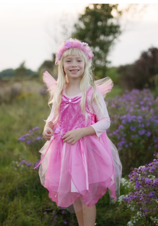 Forest Fairy Tunic Pink - Size 3-4 - Toy Sense