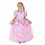 Royal Pretty Pink Princess Dress - Size 5-6