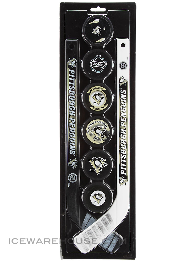 Pittsburgh Penguins Mini Stick Set Toy Sense
