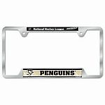 Pittsburgh Penguins Metal License Plate Frame