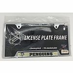Pittsburgh Penguins Metal License Plate Frame   