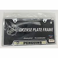 Pittsburgh Penguins Metal License Plate Frame   
