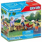City Life: Grandparents with Child - Retired