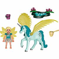 Ayuma: Crystal Fairy with Unicorn