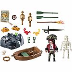 Pirates: Starter Pack Pirate with Rowing Boat