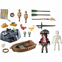 Pirates: Starter Pack Pirate with Rowing Boat