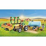 Country - Tractor with Trailer and Water Tank