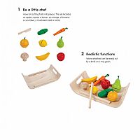 Assorted Fruits & Vegetables - Plan Toys