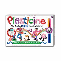 Plasticine 24 - Colour Rainbow Play Pack