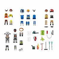 Playmobil: My Figures - Fire Rescue 