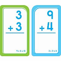 Addition 0-12 Flash Cards