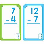 Subtraction 0-12 Flash Cards