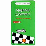 Magnetic Checkers Mini Travel Game