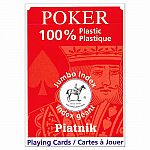 Plastic Poker Cards - Retired