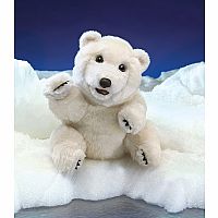 Sitting Polar Bear Puppet