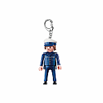 Policeman Keyring