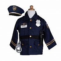 Police Officer Costume - Size 5-6 