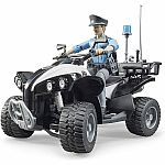 Bworld Police Quad with Policeman and Accessories