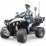 Bworld Police Quad with Policeman and Accessories  