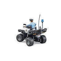 Bworld Police Quad with Policeman and Accessories  