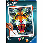 Polygon Tiger - CreArt