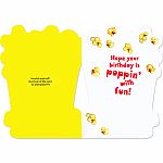 Scratch & Sniff Popcorn Birthday Card  