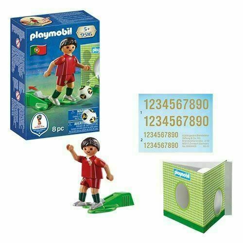 Playmobil football player - Portugal, 71127, original, toys, boys, girls,  gifts, collector, figures, dolls, shop, with box