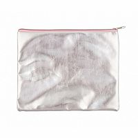 Iridescent Paillettes Zip Pouch 