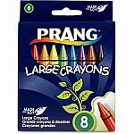 Prang Large Crayons