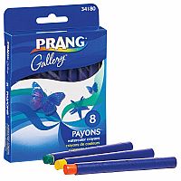 Prang Payons Watercolor Crayons, set of 8