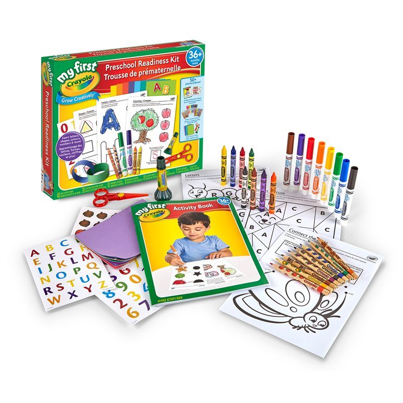 My First Crayola Preschool Readiness Kit Toy Sense